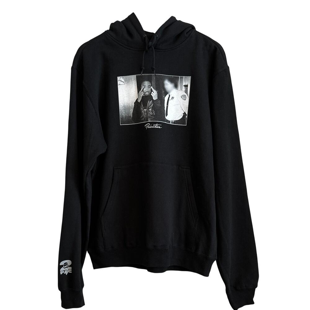 Primitive x 2Pac “Icon Hood” Hoodie –‎ Size Medium Men's - NWT